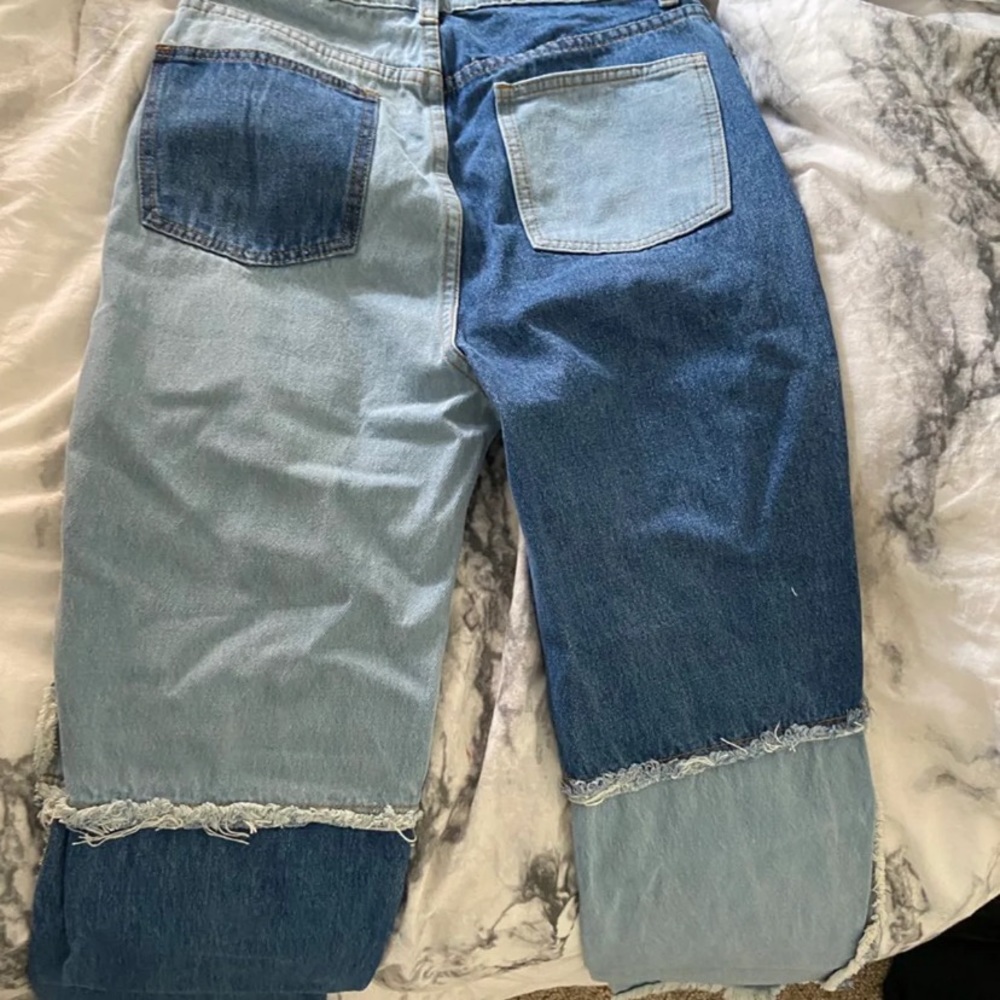 patterned jeans 💙🧿 - Picture 3 of 4